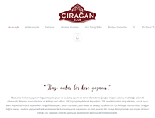 Tablet Screenshot of bursaciragan.com